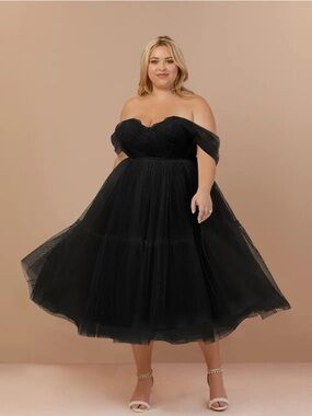 Azazie “Vienna” Tulle dress sz 18